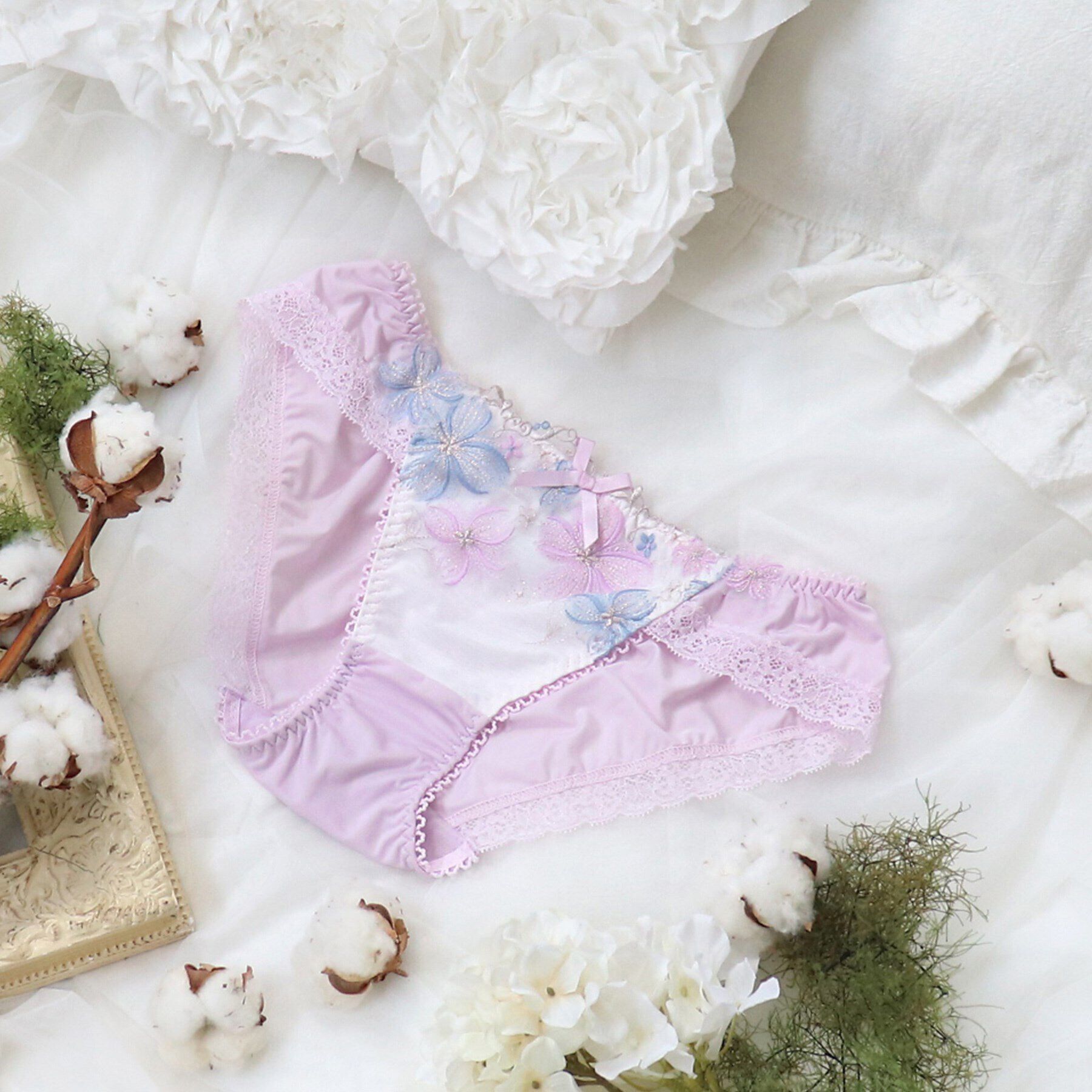 Risa Magli「サンドラ ノーマルショーツ」|インナー|ピンク(070)