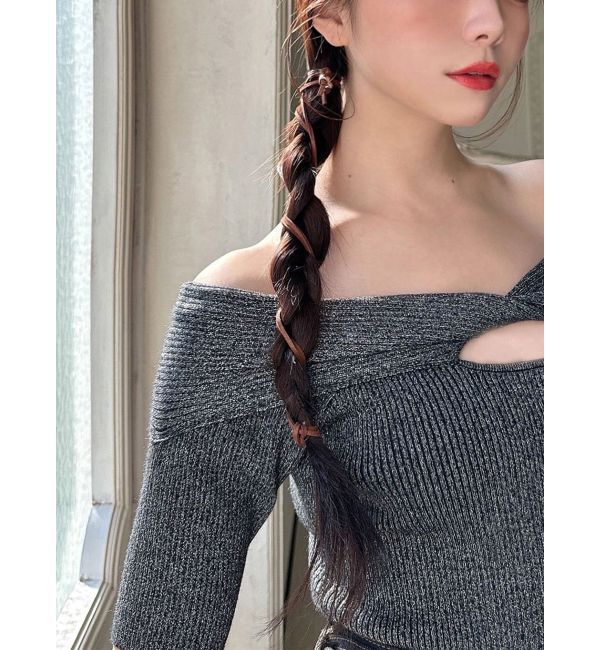 RESEXXY「ヘアストリング」|ヘアゴム・シュシュ|ブラウン