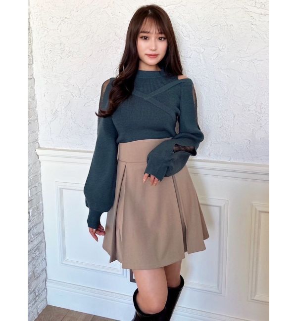 RESEXXY「レイヤードデザインニット」|ニット・セーター|