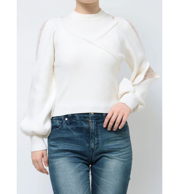 RESEXXY「レイヤードデザインニット」|ニット・セーター|