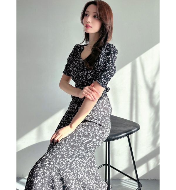 RESEXXY「バックオープンマーメイドワンピース」|ワンピース|