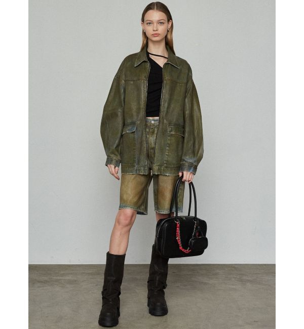 EMODA「チョーカーギャザーフィットニット」|ニット・セーター|