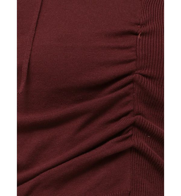 EMODA「チョーカーギャザーフィットニット」|ニット・セーター|