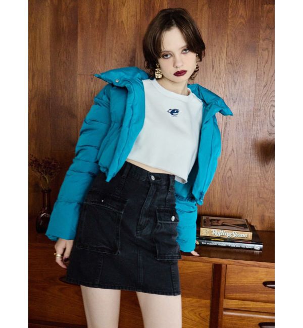 EVRIS「クロップドスウェットトップス【セットアップ着用可能】」|スウェット・ジャージ|