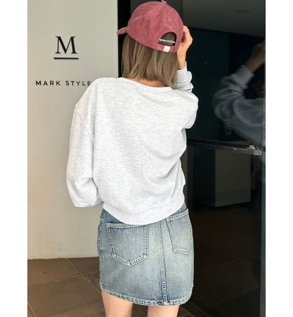 GYDA「ハイウエスSIDEサイドレースアップデニムスカートライクショートパンツ」|スカート|