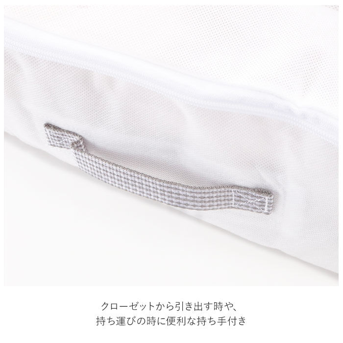 BACKYARD FAMILY「収納ボックス 布 ふた付き 通販 ファスナー 浅型 フタ付き おしゃれ シンプル 白 ホワイト」|その他|