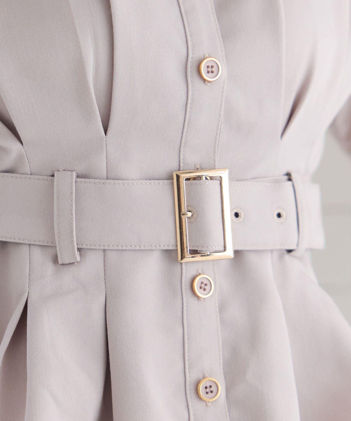 REDYAZEL「ペプラムシャツワンピース」|ワンピース|