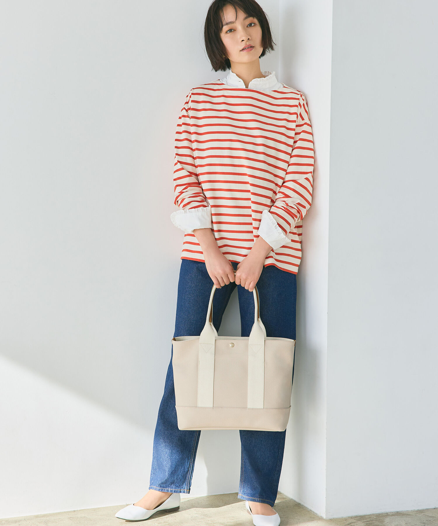 TOPKAPI BREATH「【Breath TOPKAPI】NEOCANVAS ネオキャンバス テープトートバッグ L」|トートバッグ|