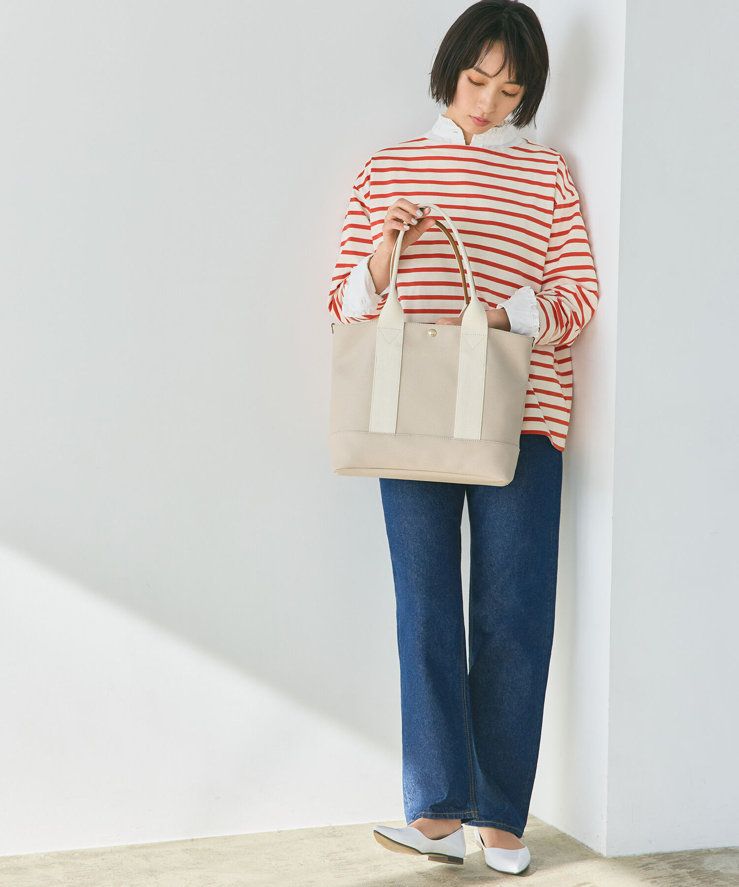 TOPKAPI BREATH「【Breath TOPKAPI】NEOCANVAS ネオキャンバス テープトートバッグ L」|トートバッグ|