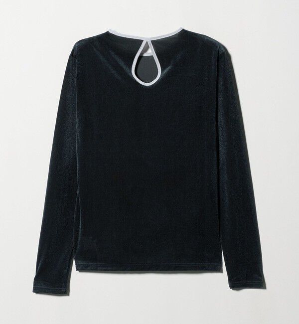 BEAUTY&YOUTH UNITED ARROWS「シアーベロア リンガーロングスリーブTシャツ」|Tシャツ・カットソー|