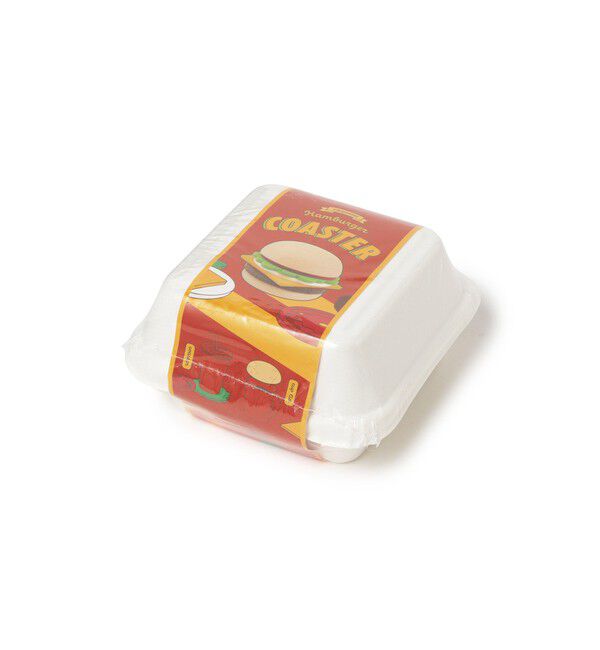 BEAMS「carpenter / ハンバーガー コースター」|食器・キッチングッズ|