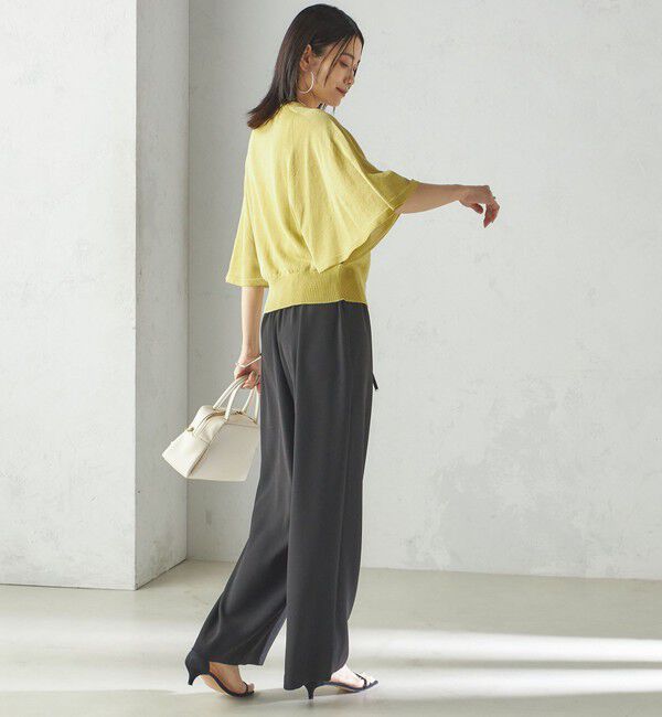 SHIPS for women「〈手洗い可能〉ホール ガーメント ケープ デザイン カーディガン」|カーディガン|