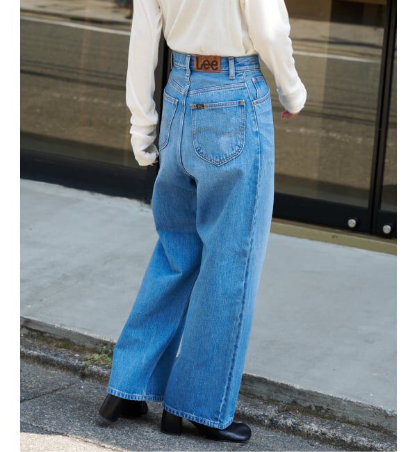 新色追加 LEE 別注ハイウエストルーズデニム（OUTDOOR PRODUCTS Usual