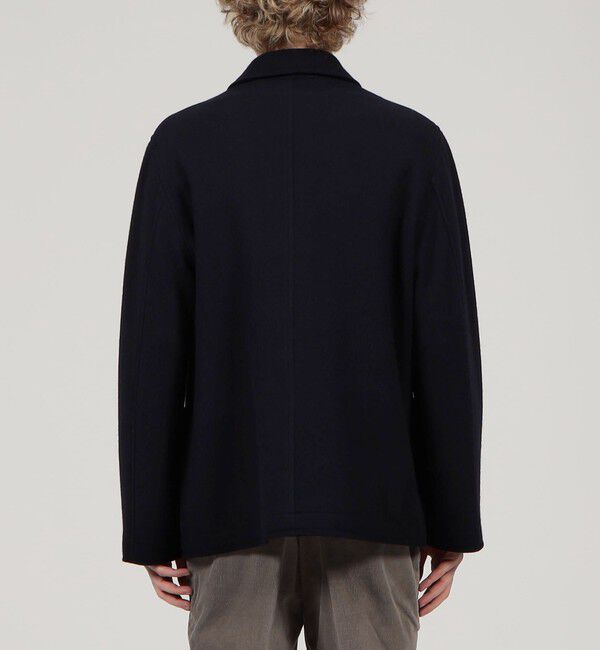 【極美品】トゥモローランド MA1ブルゾン ウール メルトン カシミヤ メンズ ウールメルトン ニットブルゾン | TOMORROWLAND (Men