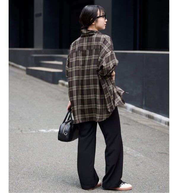 SLOBE IENA「《4サイズ展開/WEB限定/追加》ピンタックセミフレアパンツ」|その他|