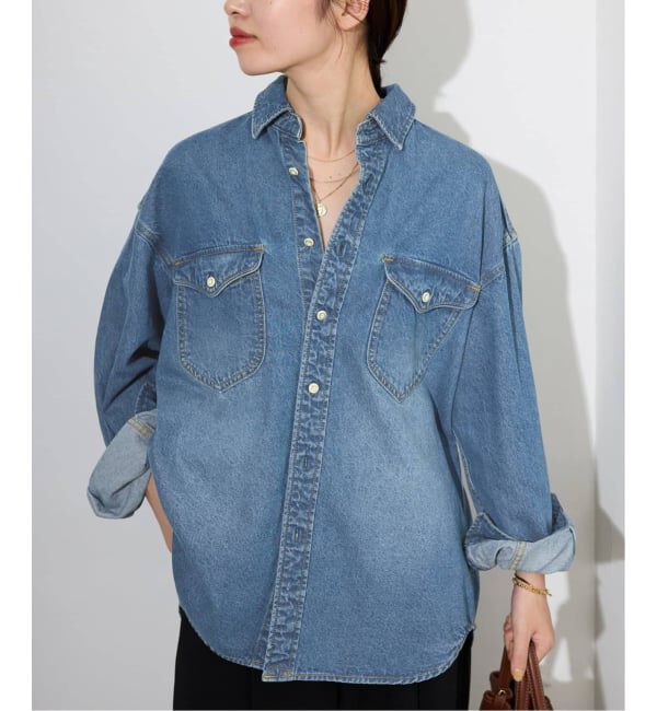 【よっしー様ご購入されます】スローブイエナLE DENIM BDUデニムシャツ WEB限定/追加3》LE DENIM BDUデニムシャツ（SLOBE IENA）｜ルミネの