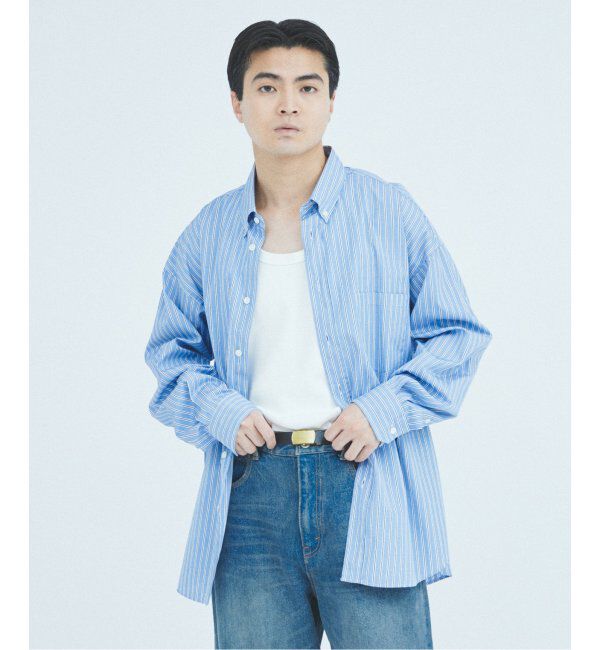 JOURNAL STANDARD「THOMAS MASON / トーマスメイソン ファット シルエット ボタンダウン シャツ」|シャツ・ブラウス|