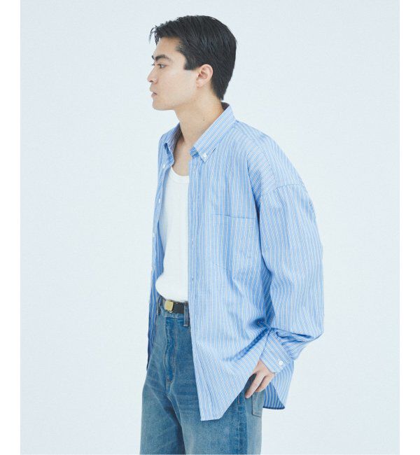 JOURNAL STANDARD「THOMAS MASON / トーマスメイソン ファット シルエット ボタンダウン シャツ」|シャツ・ブラウス|