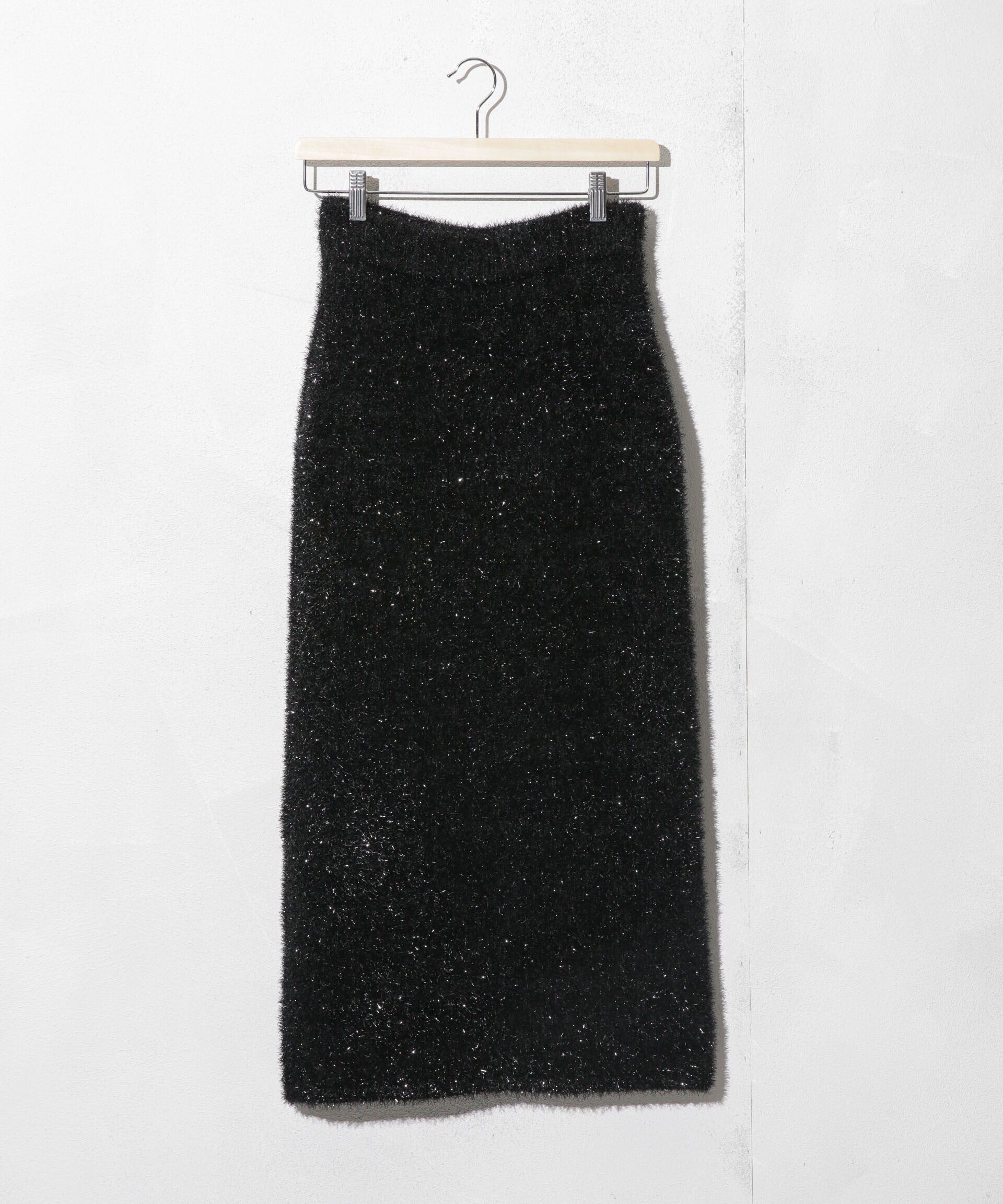 nano･universe「ラメシャギーニットスカート」|スカート|