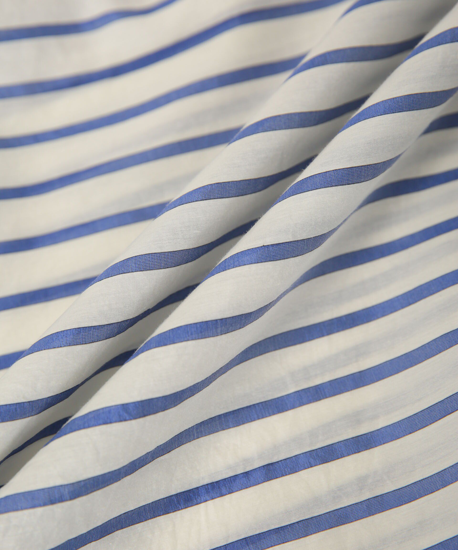 nano･universe「シアーボーダーブラウス」|シャツ・ブラウス|