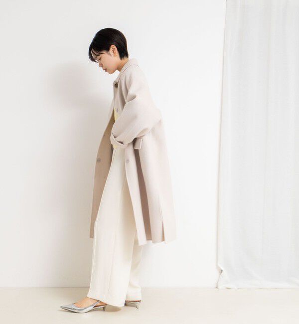 SUPER140リバーステンカラーコート（NOLLEY'S sophi）｜ルミネの