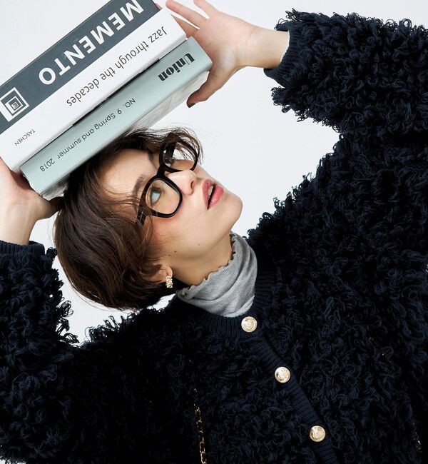 fredy emue「ニットフリンジカーディガン」|カーディガン|