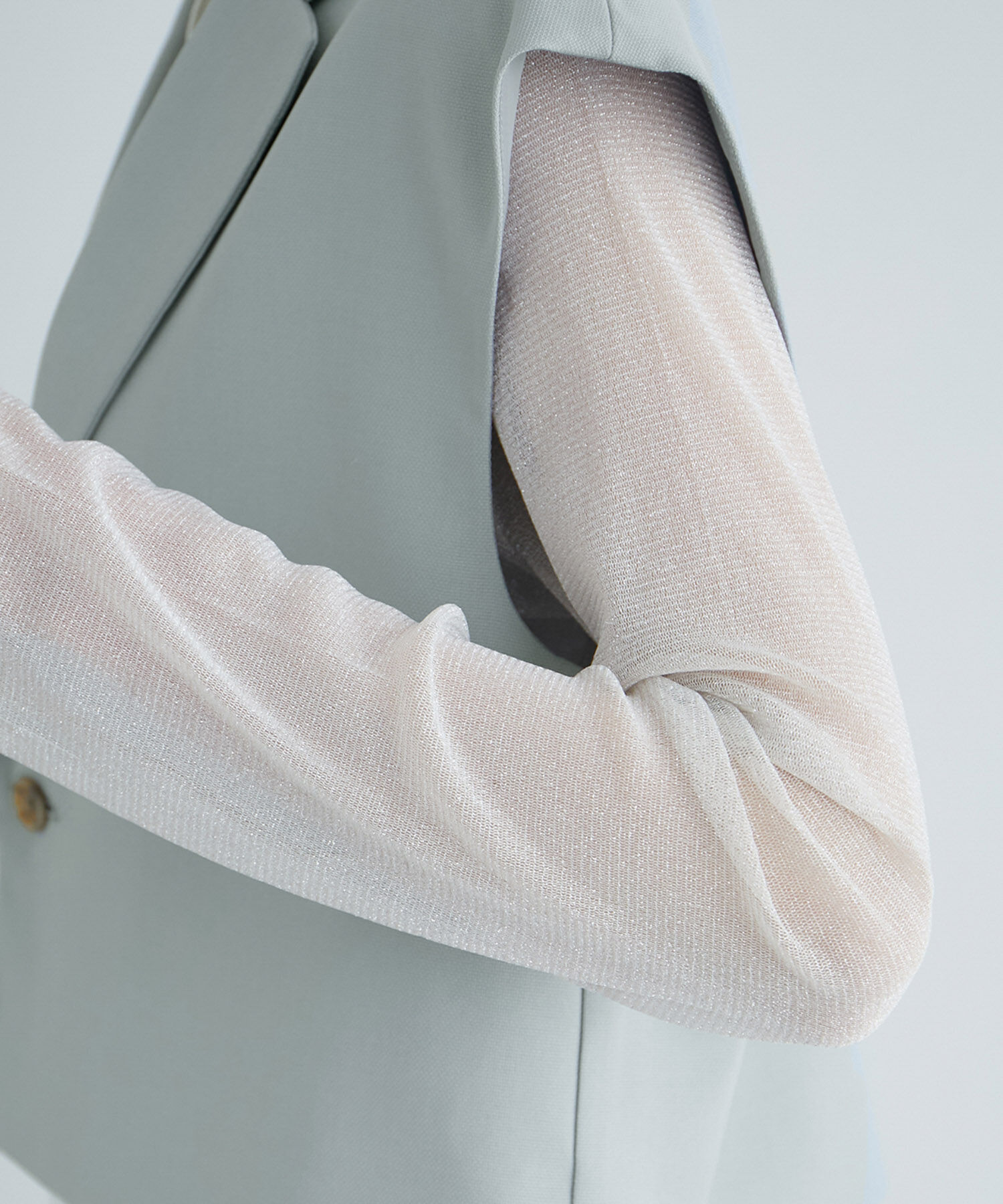 Rope&rsquo;Picnic「ショート丈ジレ/UVカット・リンクコーデ」|ベスト・ジレ|