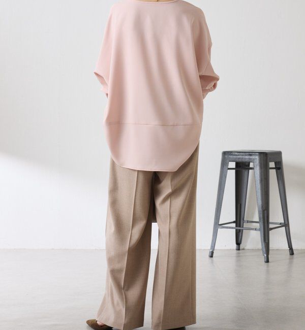  「スキッパーオーバーブラウス」|シャツ・ブラウス|