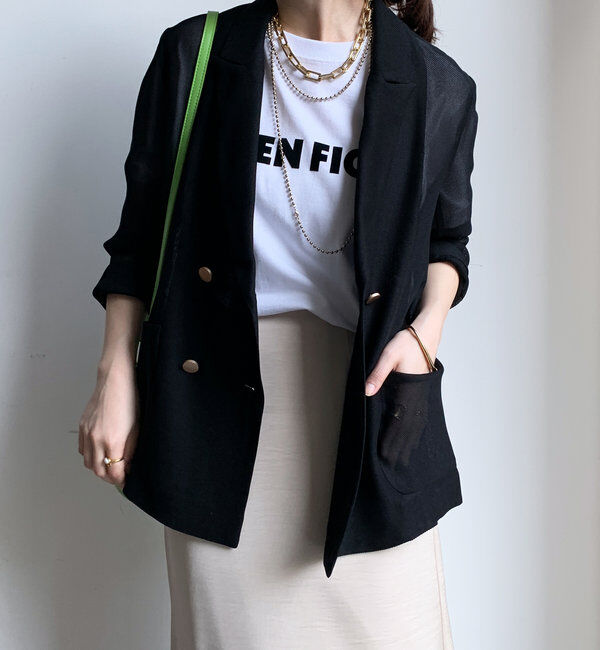  「【新色追加】JES'EN FICHEフロッキーロゴTEE」|Tシャツ・カットソー|