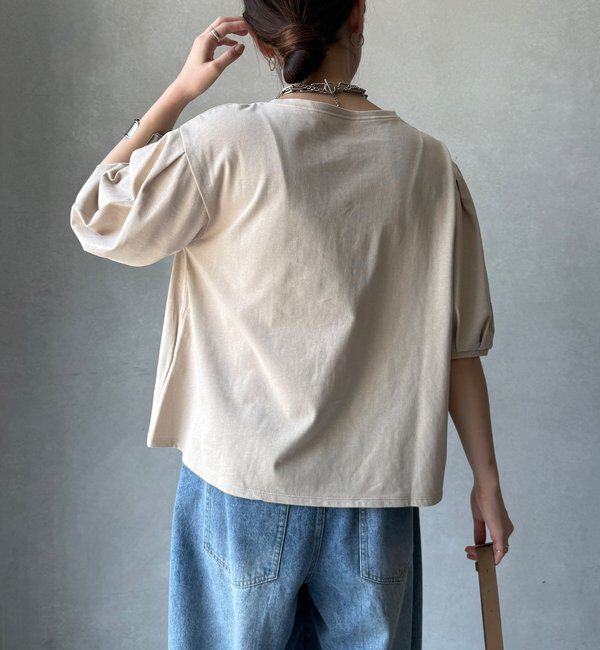  「【WEB限定】ライトドライ天竺ロゴTE」|Tシャツ・カットソー|