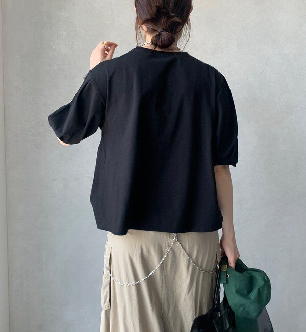  「【WEB限定】ライトドライ天竺ロゴTE」|Tシャツ・カットソー|