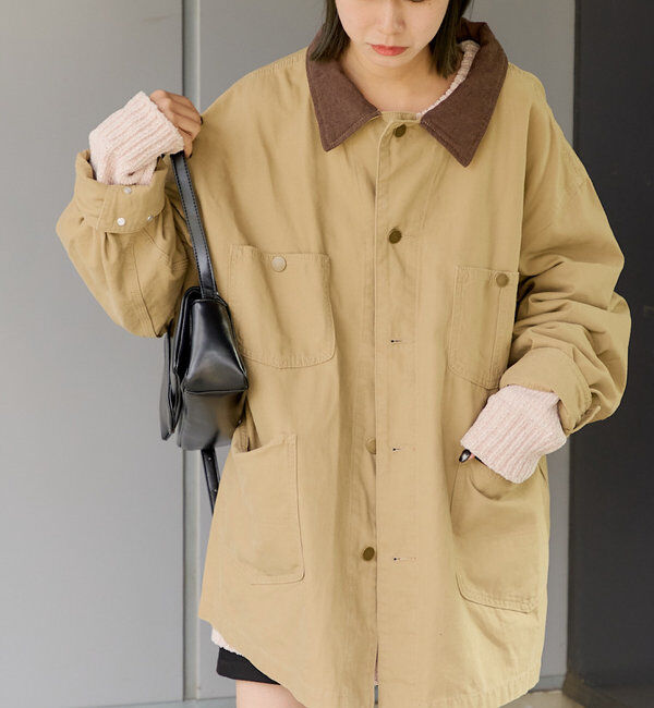  「【WHIMSIC】レールロードジャケット」|その他|ベージュ