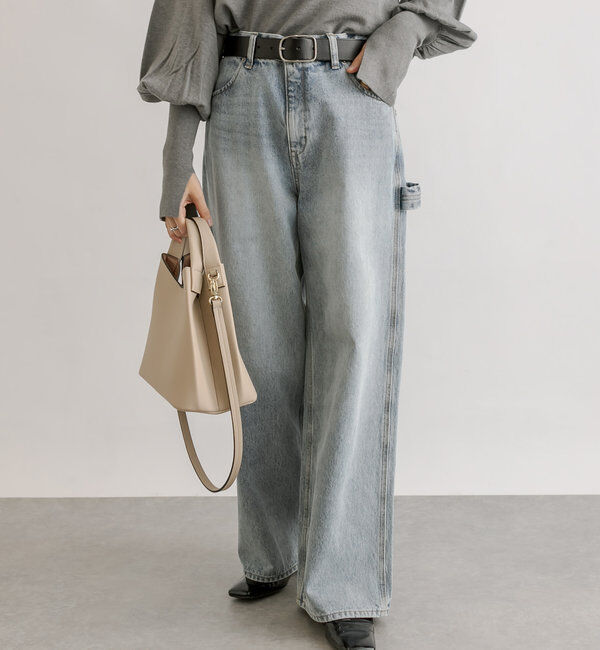  「【MONN.:. (モン)】ペインターデニム」|デニム|