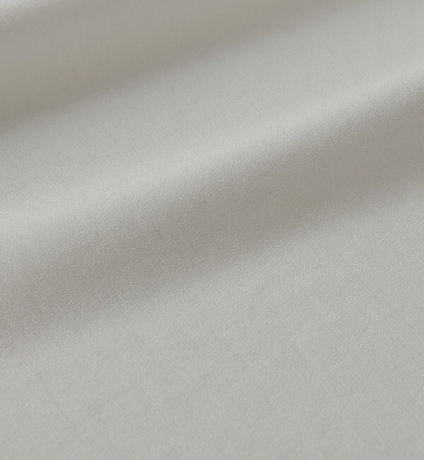  「【レビュー高評価/冷房・日焼け対策◎】リブ付きジョーゼットドルマンブラウス」|シャツ・ブラウス|