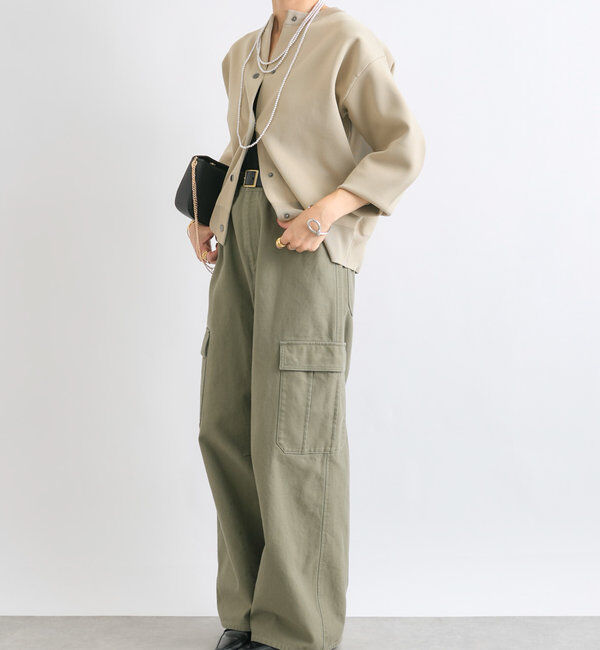  「【一枚でも羽織でも】ボリュームスリーブニットカーデ」|カーディガン|