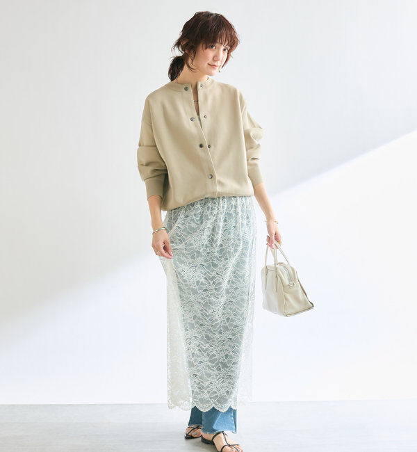  「【一枚でも羽織でも】ボリュームスリーブニットカーデ」|カーディガン|