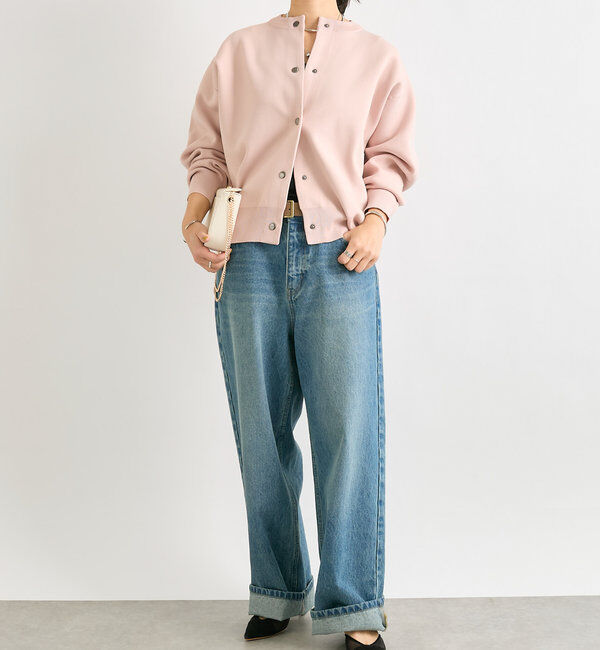  「【一枚でも羽織でも】ボリュームスリーブニットカーデ」|カーディガン|