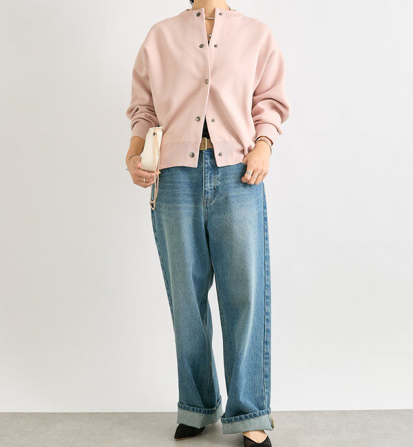  「【一枚でも羽織でも】ボリュームスリーブニットカーデ」|カーディガン|