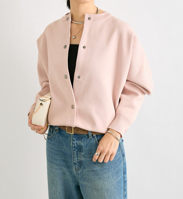  「【一枚でも羽織でも】ボリュームスリーブニットカーデ」|カーディガン|