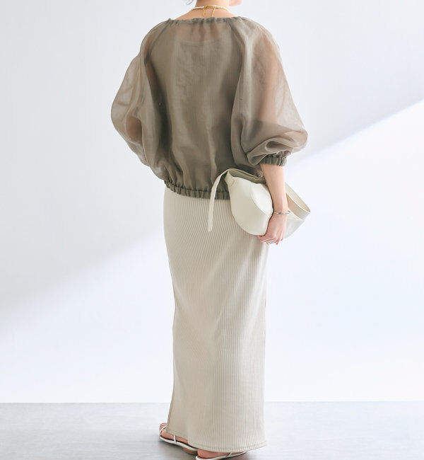  「【軽やかな着心地】ソフトオーガンジーZIPブルゾン」|ブルゾン・スタジャン|