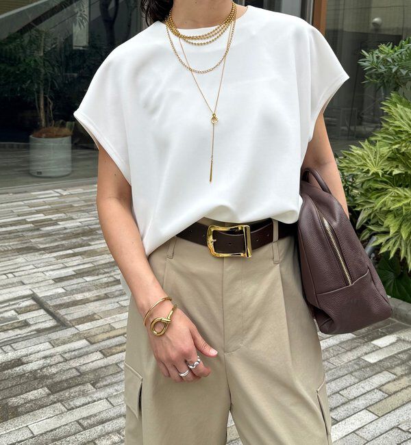  「【ベストセラー】ダンボールフレンチプルオーバー」|Tシャツ・カットソー|オフホワイト