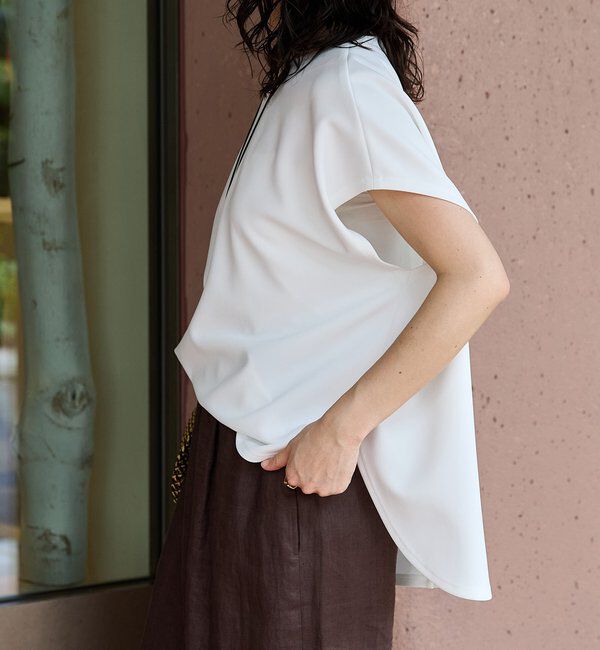  「【ベストセラー】ダンボールフレンチプルオーバー」|Tシャツ・カットソー|