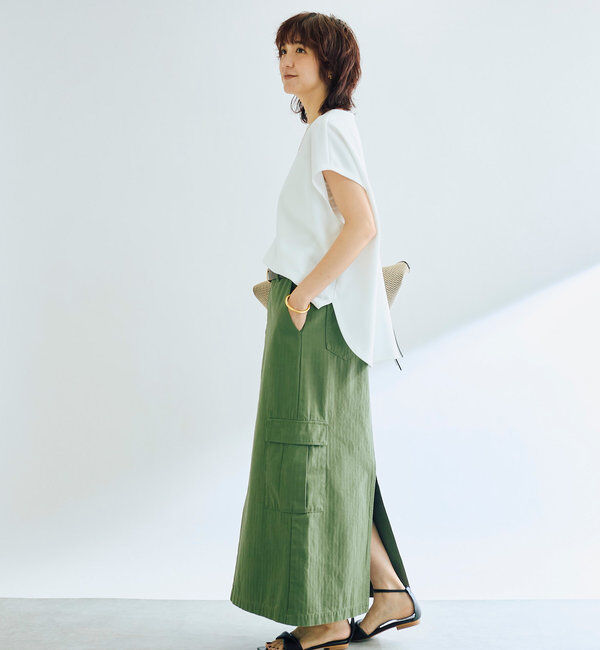  「【ベストセラー】ダンボールフレンチプルオーバー」|Tシャツ・カットソー|