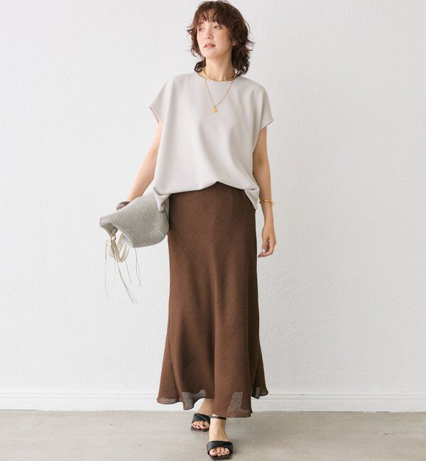  「【ベストセラー】ダンボールフレンチプルオーバー」|Tシャツ・カットソー|