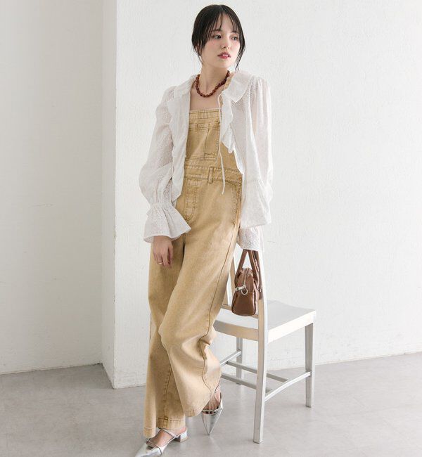  「フレアサロペット」|オールインワン|