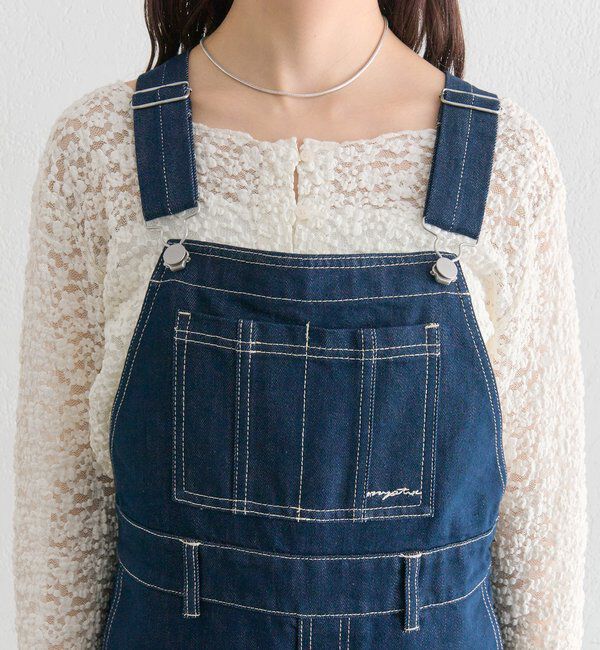  「フレアサロペット」|オールインワン|