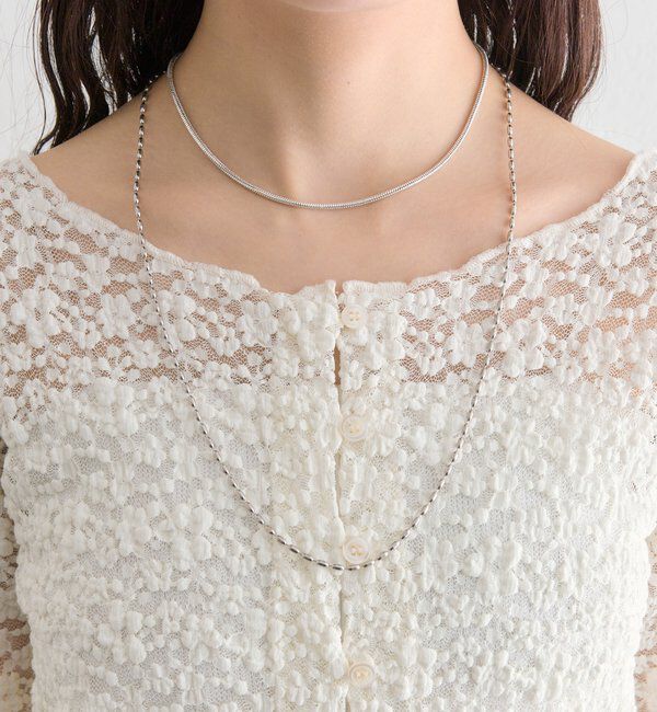  「フラワーカットレースカーディガン」|Tシャツ・カットソー|