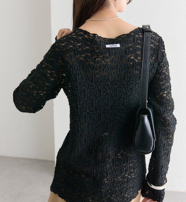  「フラワーカットレースカーディガン」|Tシャツ・カットソー|