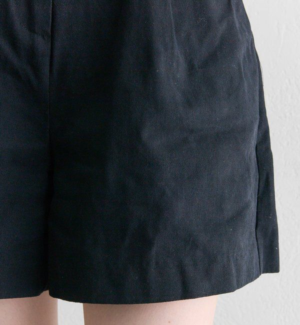  「ベルト付きタックキュロット」|キュロット|