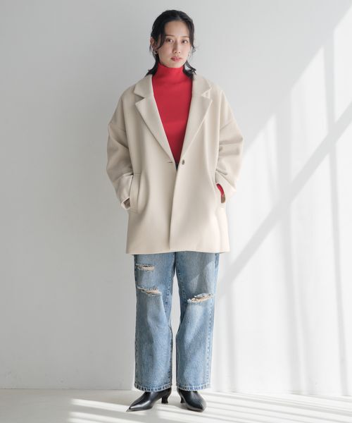 ダブルフェイスユルジャケット（LOWRYS FARM）｜ルミネのファッション